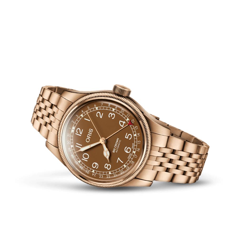 Oris big crown discount pointer date rose gold